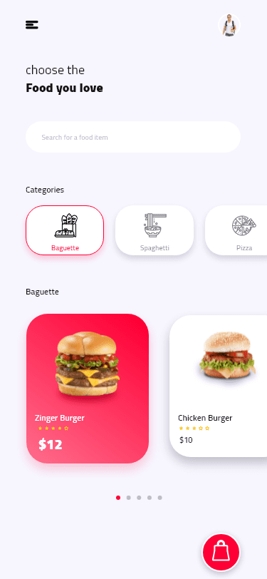 Fast Food app