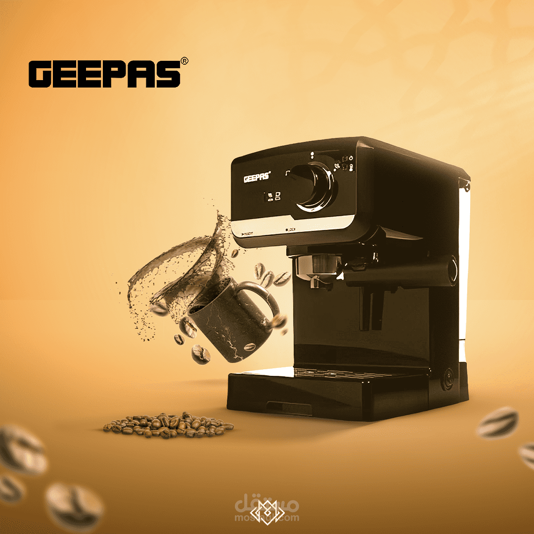 Geepas Coffe Maker Adevertising Campaign