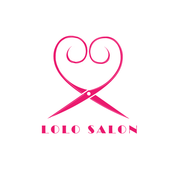 شعار وبزنسس كارد لصالون لولو - LOLO SALON
