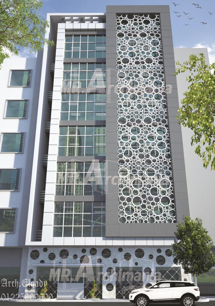 تصميم خارجي واجهات فندق خليفة المهري بسلطنة عمان