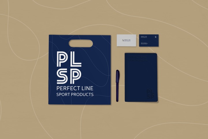 شعار و هوية بصرية لصالح Perfect Line Sports Products