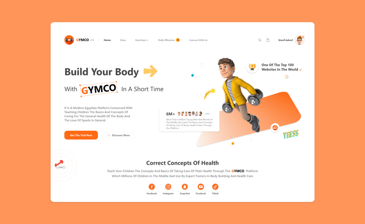 Gymco Landin Page