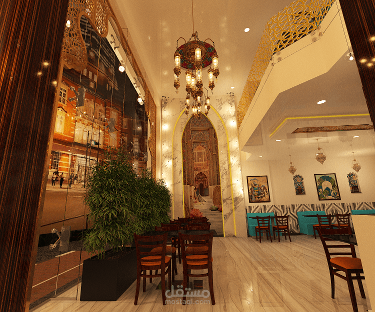تصاميم مطاعم و محلات تجارية