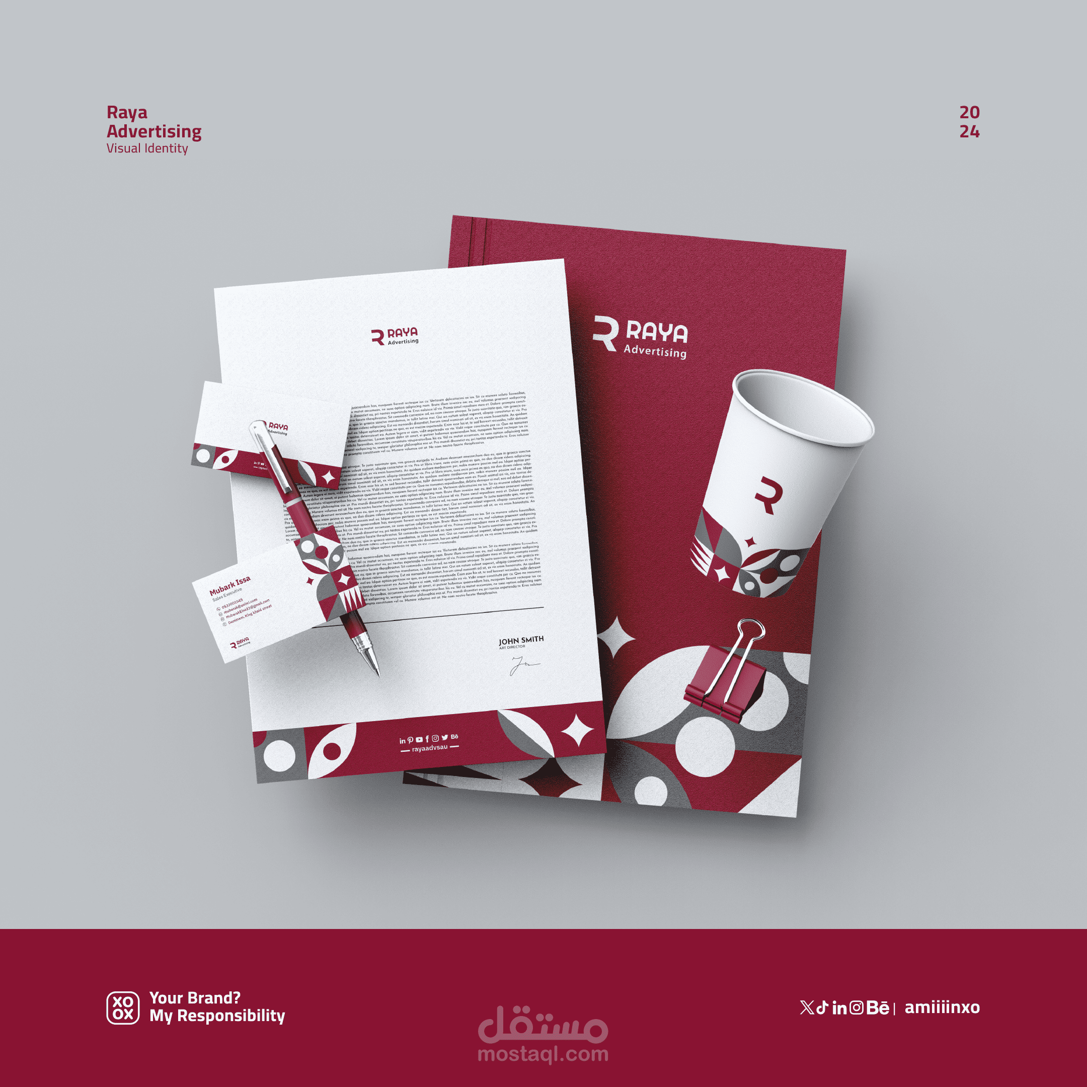 raya advertising | Visual Identity