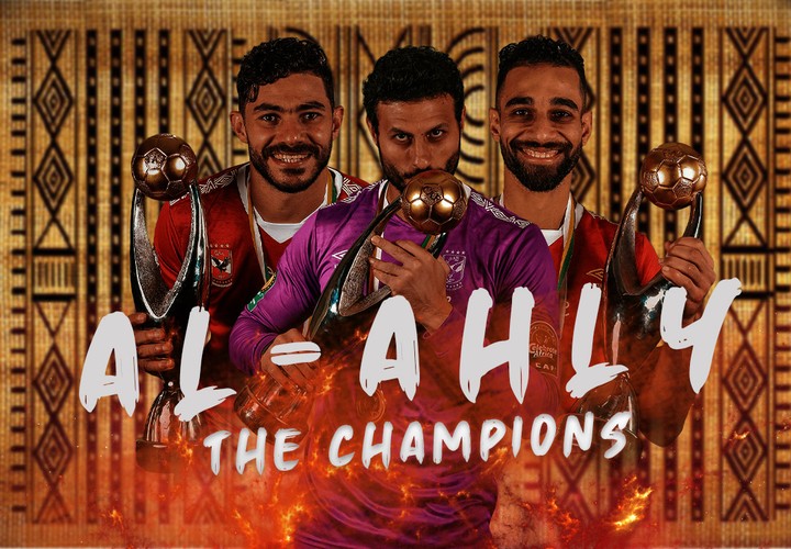 AL-AHLY THE CHAMPIONS THUMBNAIL DESIGN