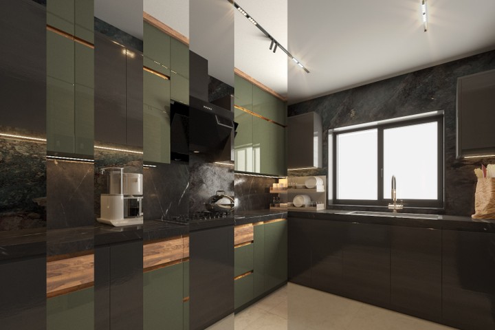 تصميم مطبخ -ديكور داخلي -سوريا - دمشق