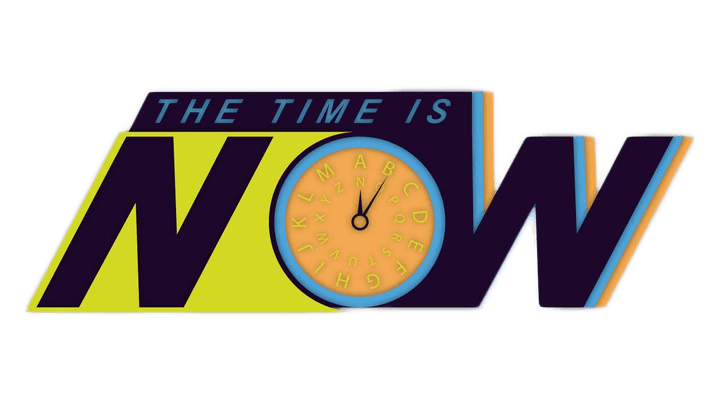 (logo (the time is now