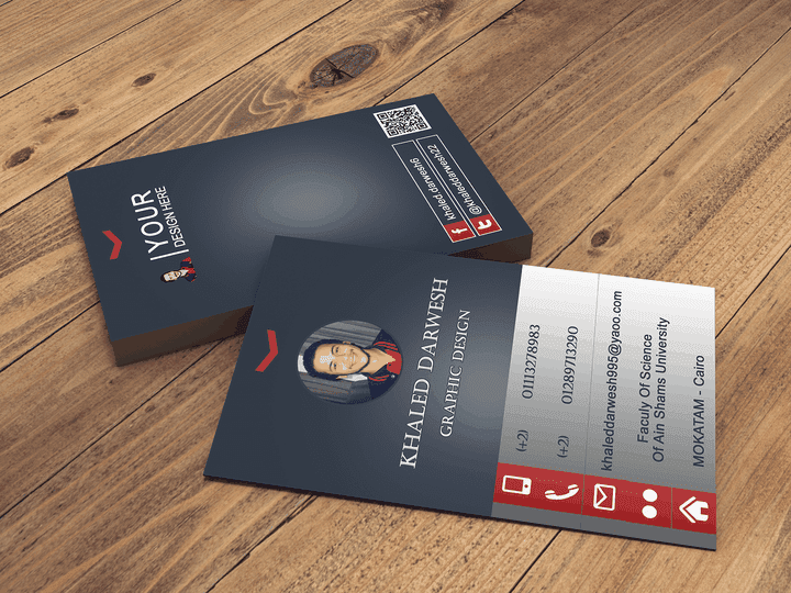 تصميم business card