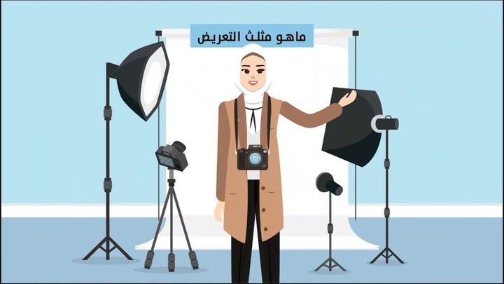 Exposure Lesson in Arabic - Motion Graphic