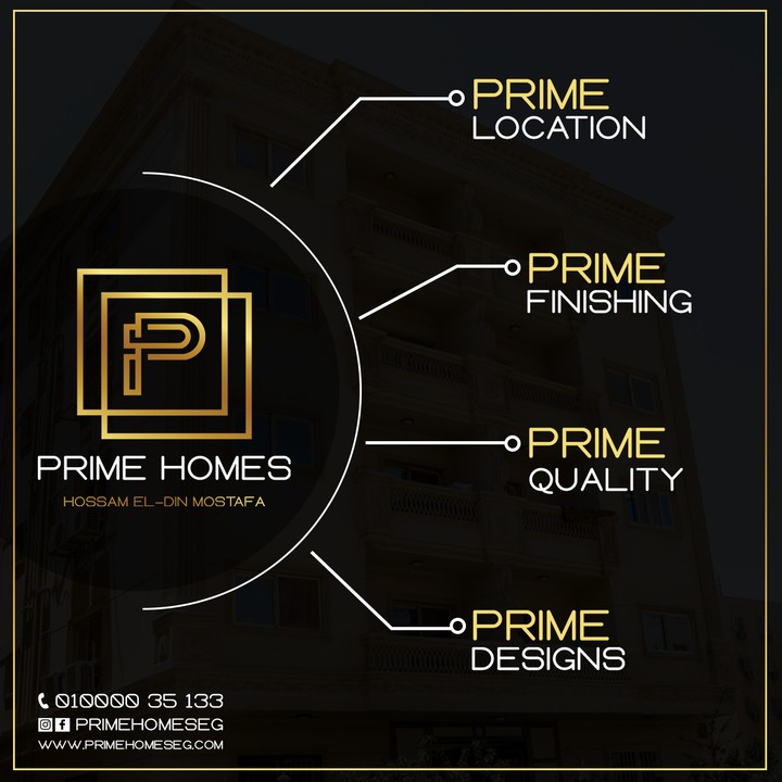 Rebranding Message For Prime Homes