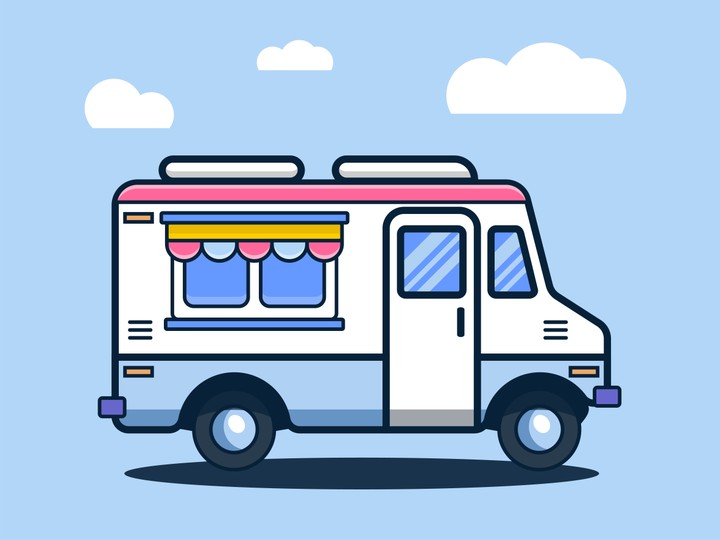 Ice cream bus
