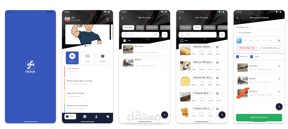 FitCircle Android Fitness App (Health & Wellness)
