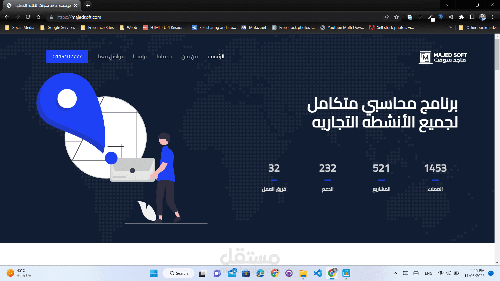 MajedSoft Website