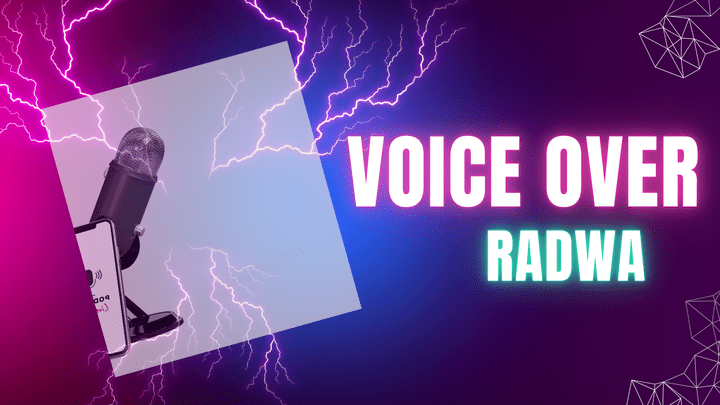 Voice over تعليق صوتى