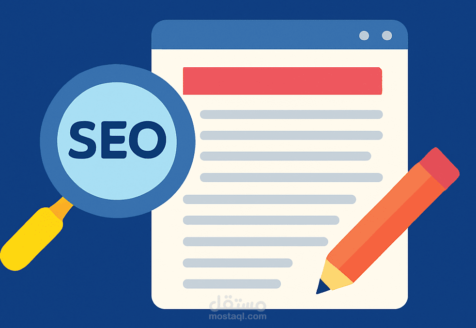 كتابة محتوى احترافي وتحسين SEO لموقعك أو مدونتك
