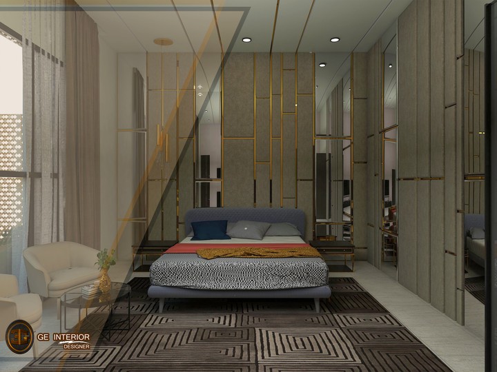 تصميم غرفة نوم رئيسية(السعودية)