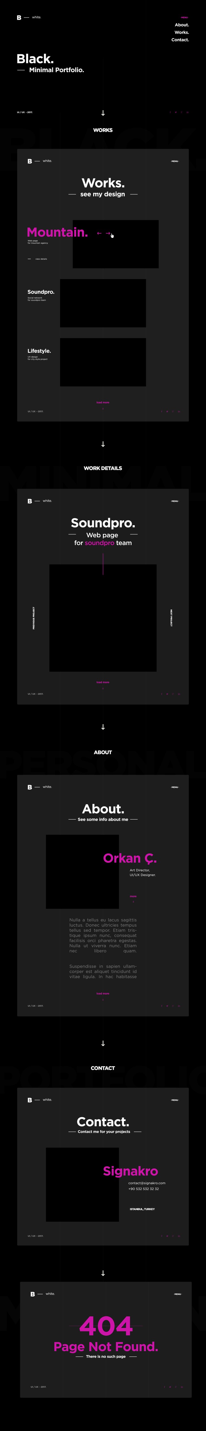 Dark-Portfolio-Website