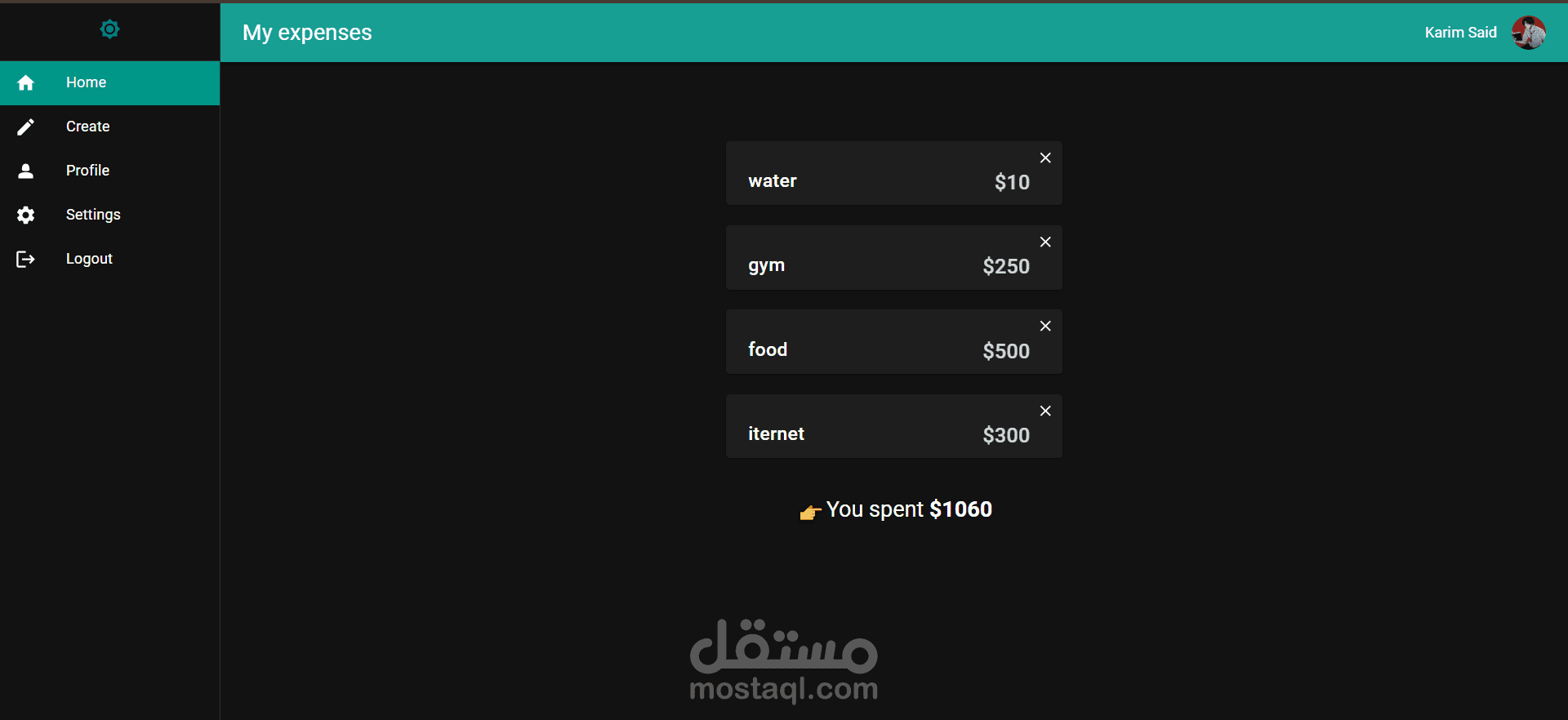 expenses-calculator