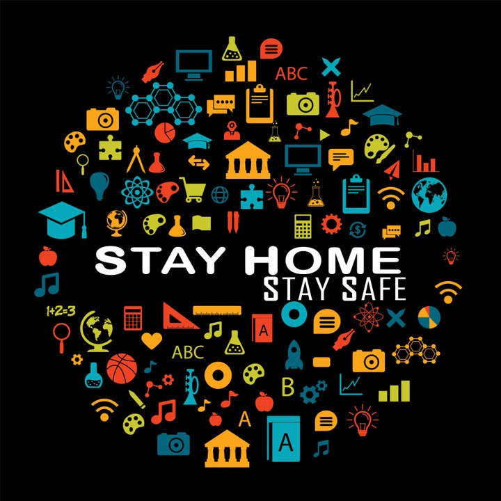 STAY HOME STAY SAFE DESIGN