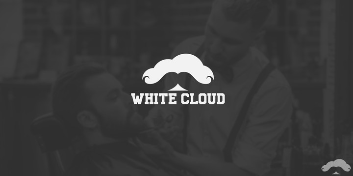 white cloud barber salon