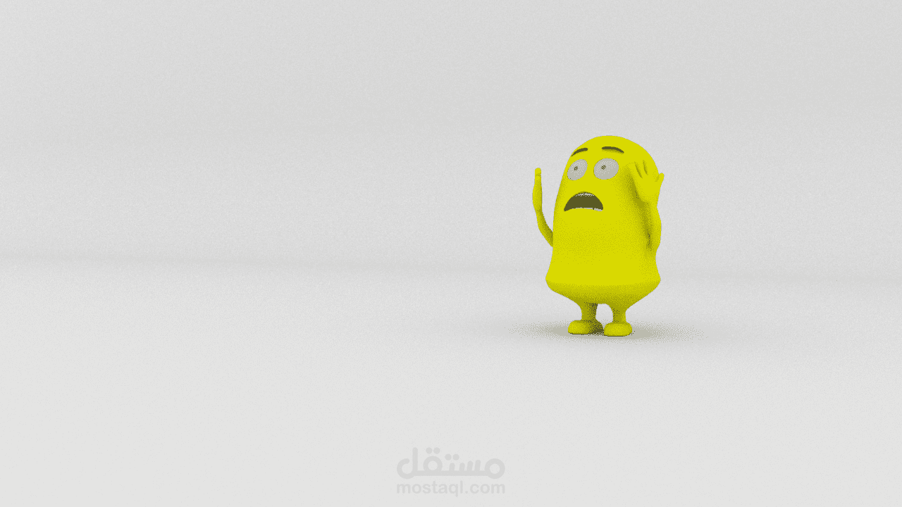 3d character animation  - تحريك شخصية ثلاثية الأبعاد