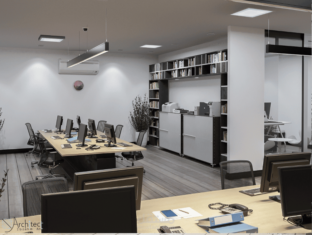 تصميم داخلي ل مكتب في شركة INTERIOR DESIGN | Office | مستقل