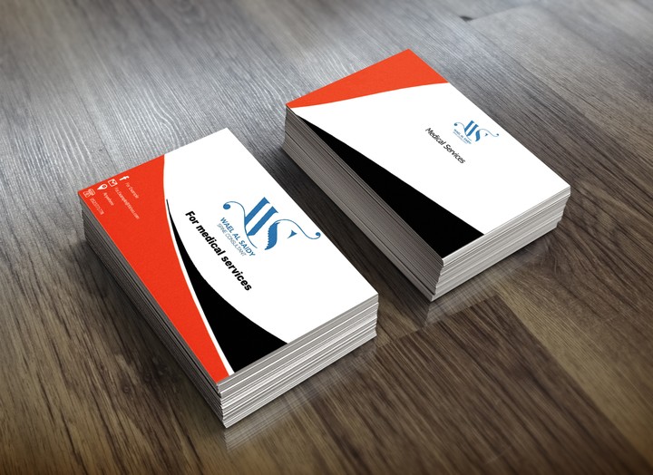 تصميم بسط لكارت شخصي او Business Card