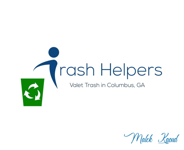 logo for trash helper campaign in brazil