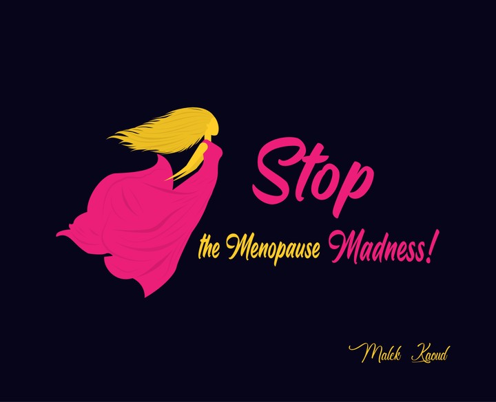 logo for stop menopause madness campaign