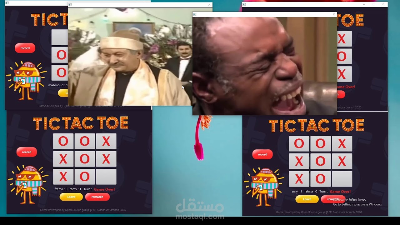 Tic-Tac-Toe java Online Game