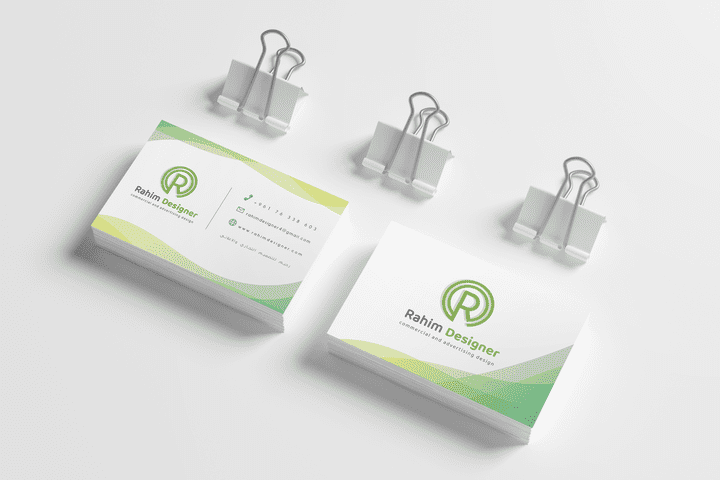 بطاقة عمل/Business card