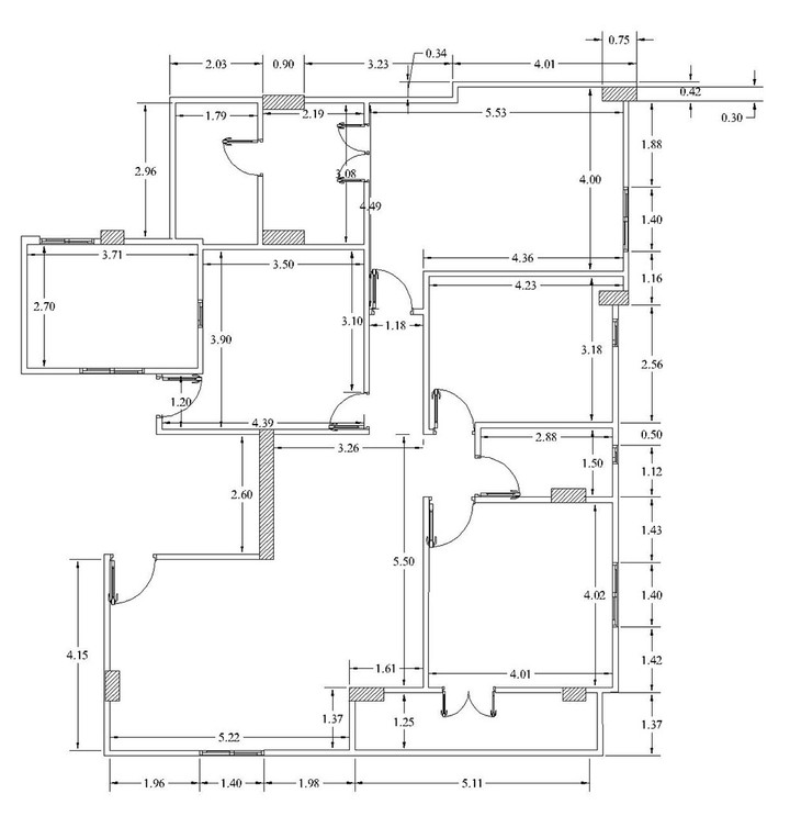 رسم المخططات المعمارية باستخدام Autocad