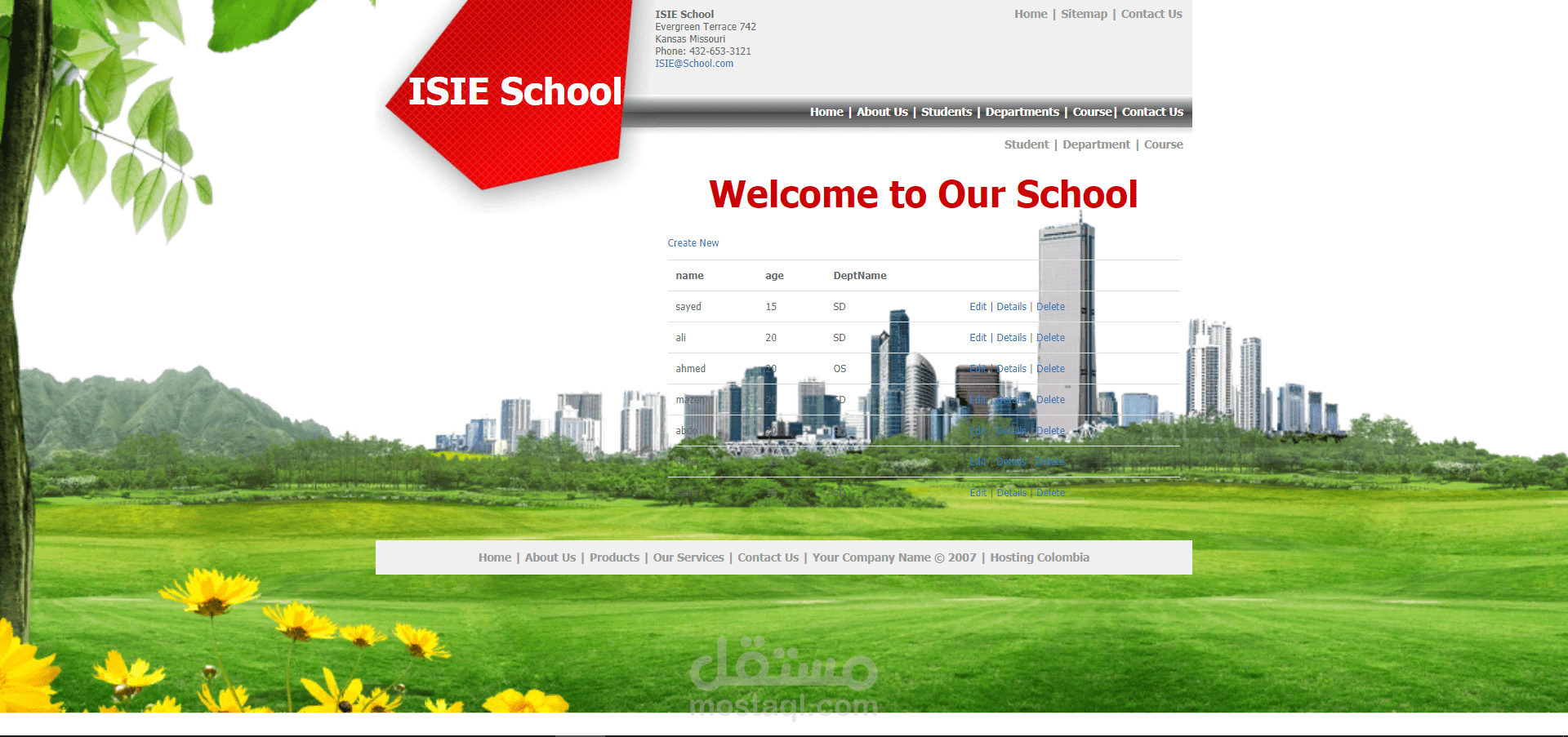 ISIE School site