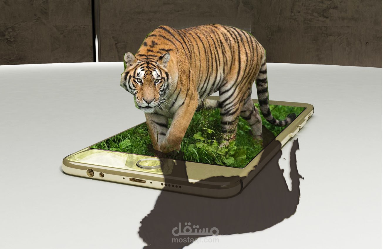 3d tiger