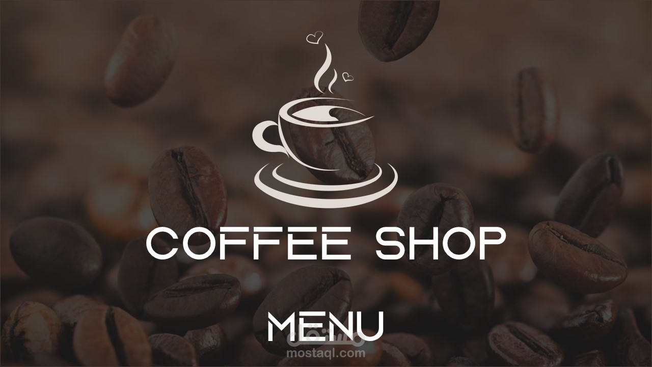 Powerpoint Coffee Shop Menu