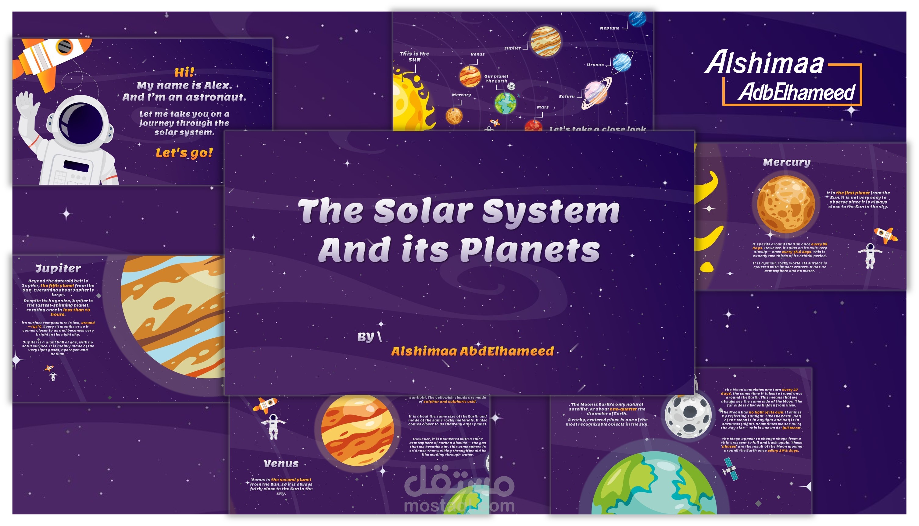 PowerPoint: The Solar System and its planets