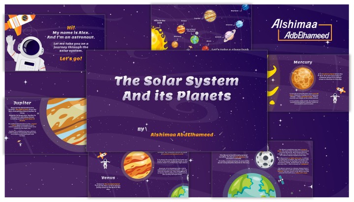 PowerPoint: The Solar System and its planets