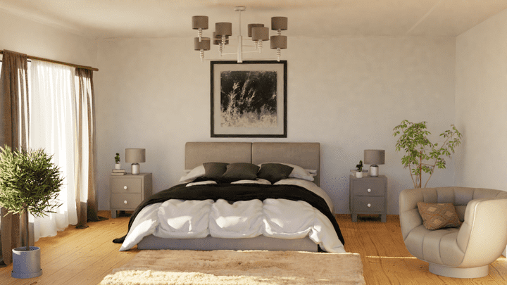 تصميم غرفة نوم 3D - Bedroom