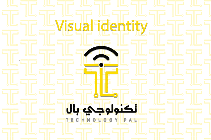 Visual identity design for Technology Pal تصميم الهوية البصرية لشركة تكنولوجي بال