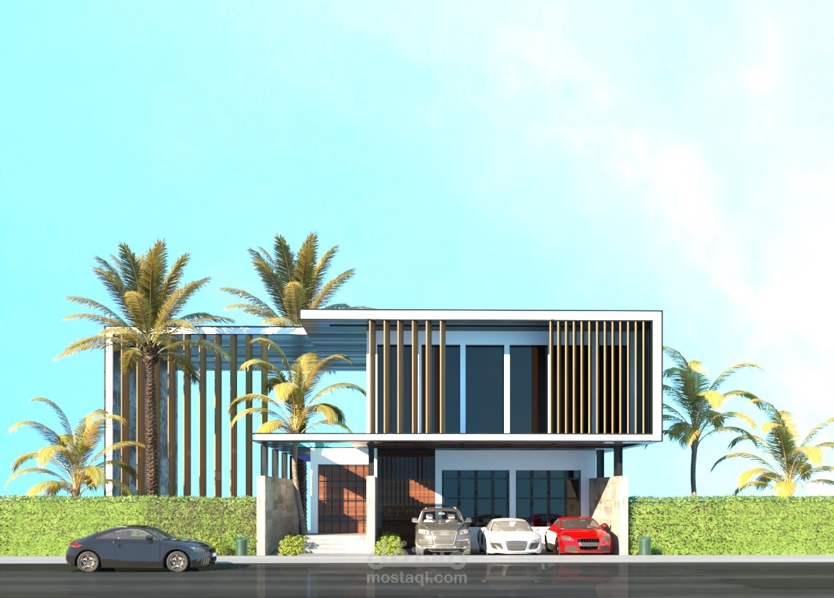 Exterior modern design