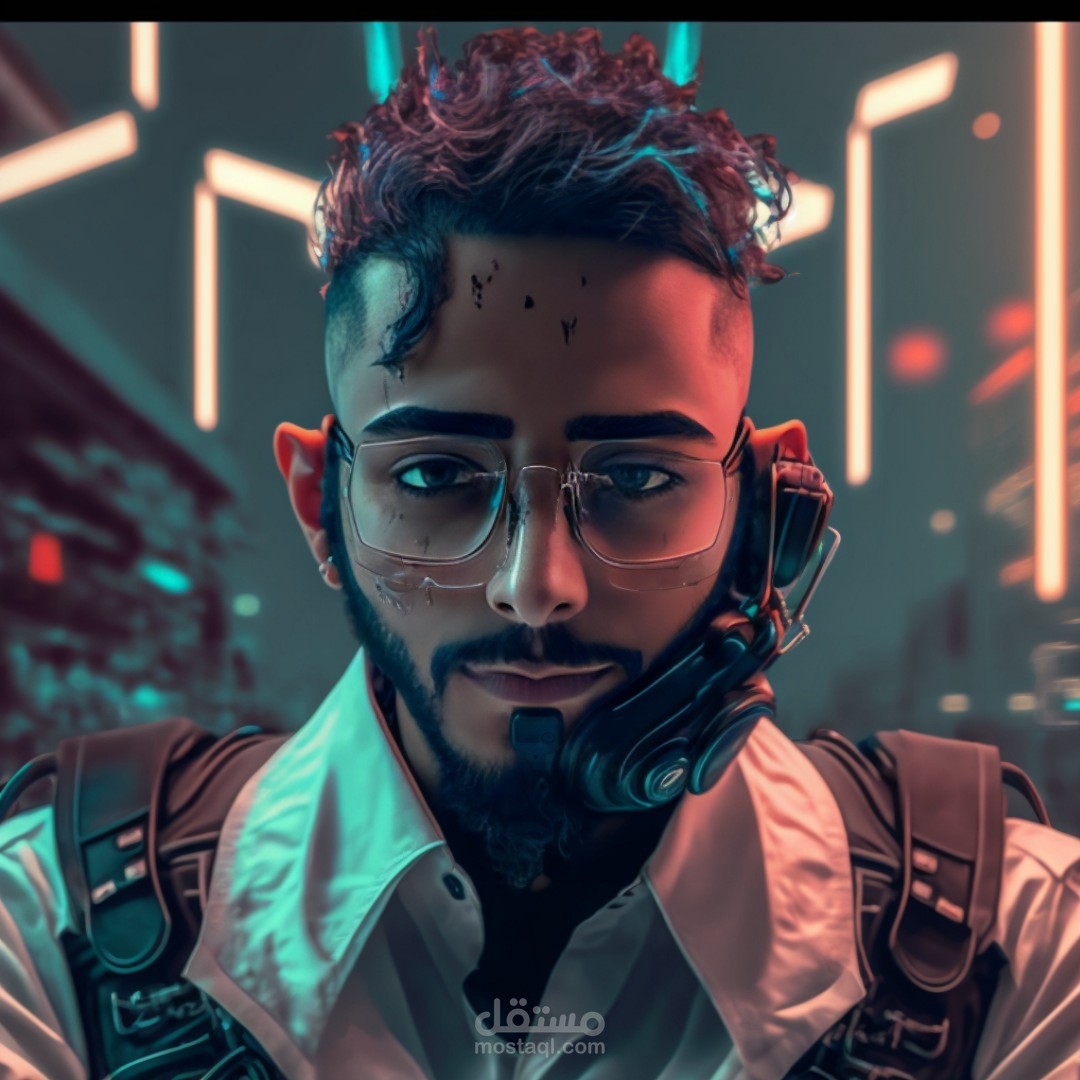 تحول صورتك لئ cyberpunk