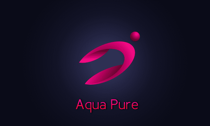 Aqua Pure Logo Design