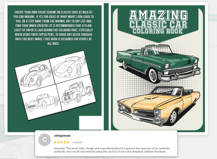 Cars Coloring book + cover