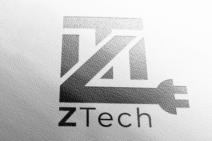 تصميم شعار Ztech