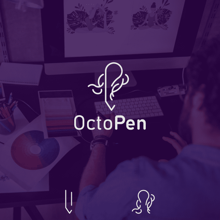 تصميم شعار OctoPen