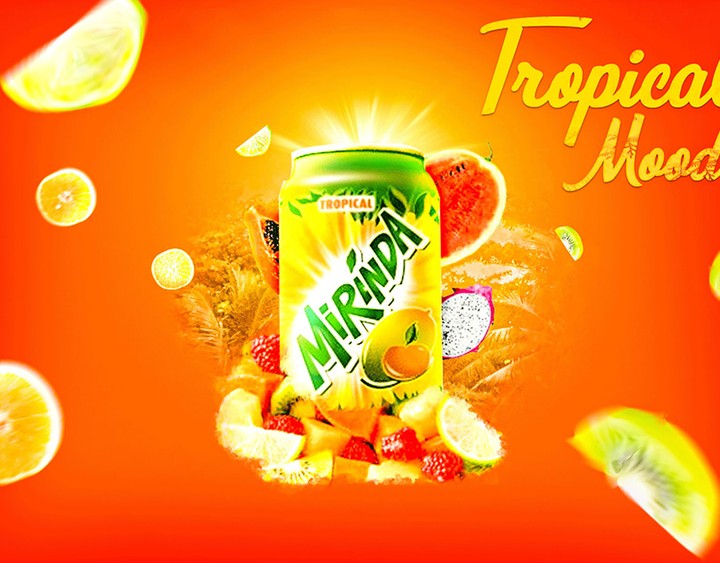 صورة تسويقية لمنتج Mirinda