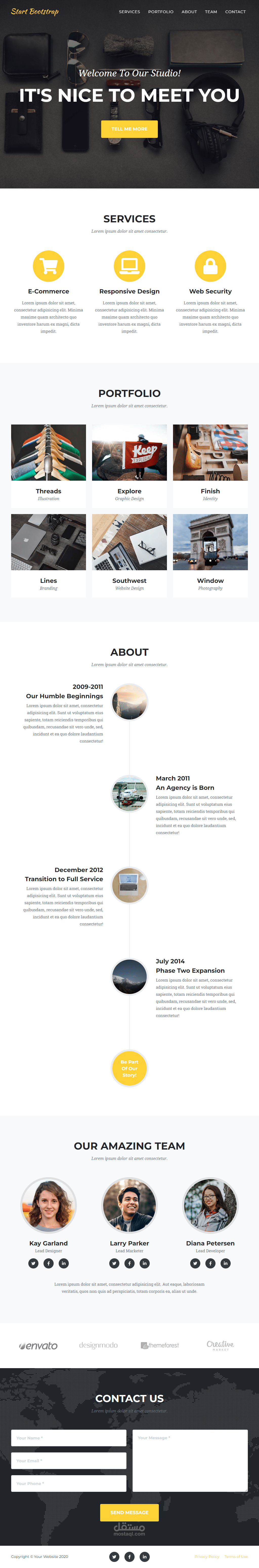 bootstrap-landing-page
