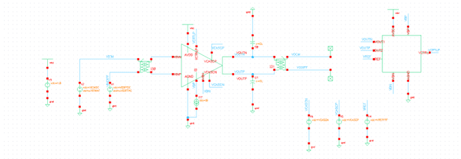 Fully-Differential Folded Cascode OTA