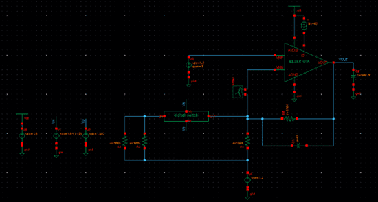 Variable Gain Amplifier (VGA) - cademce virtuoso