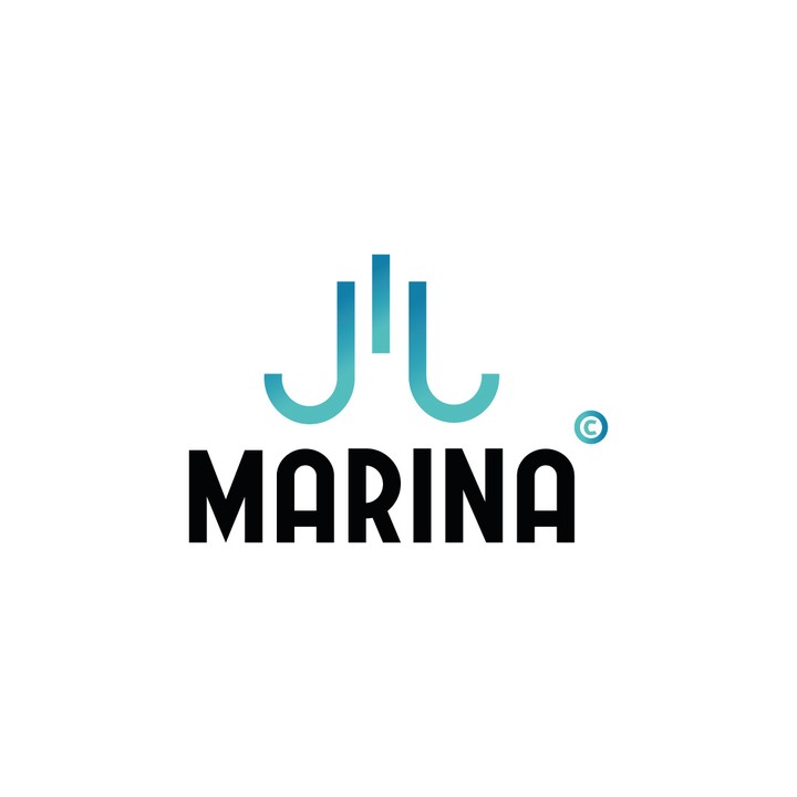 تصميم شعار Marina +Business card